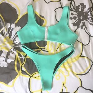 Hoaka Swimwear Jonas Blue Set